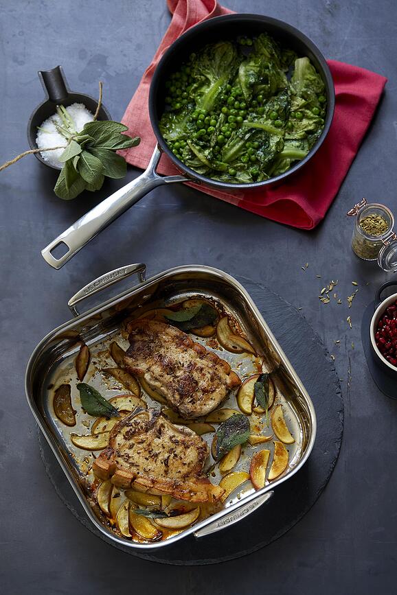 Ponev 3-slojna, 20 cm, z neprijemljivim premazom