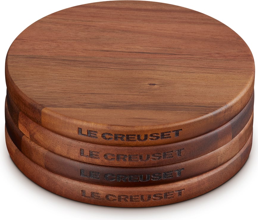 Posavasos magnéticos Le Creuset Gourmand, 4 unidades