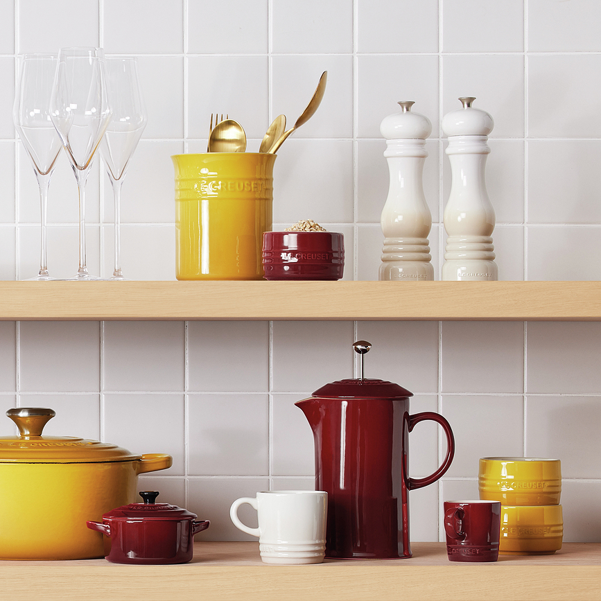 Prensa Francesa Le Creuset, 1 L, blanca