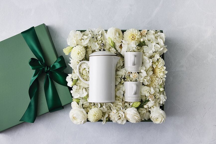 Prensa Francesa Le Creuset, 1 L, blanca