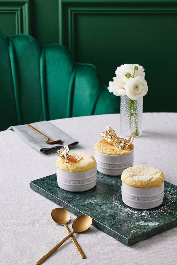 Ramequín Le Creuset de gres, 9 cm, redondo, cereza