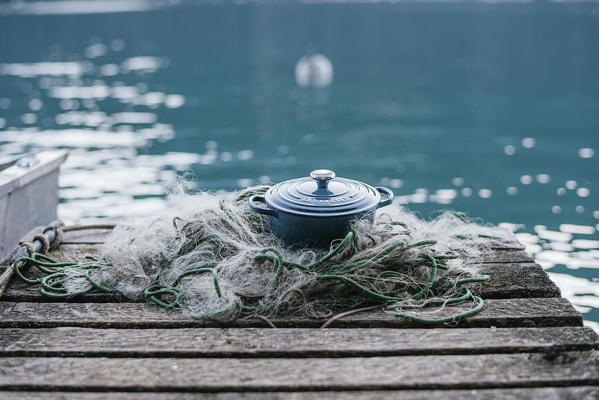 Cazuela Signature, 24 cm, azul claro