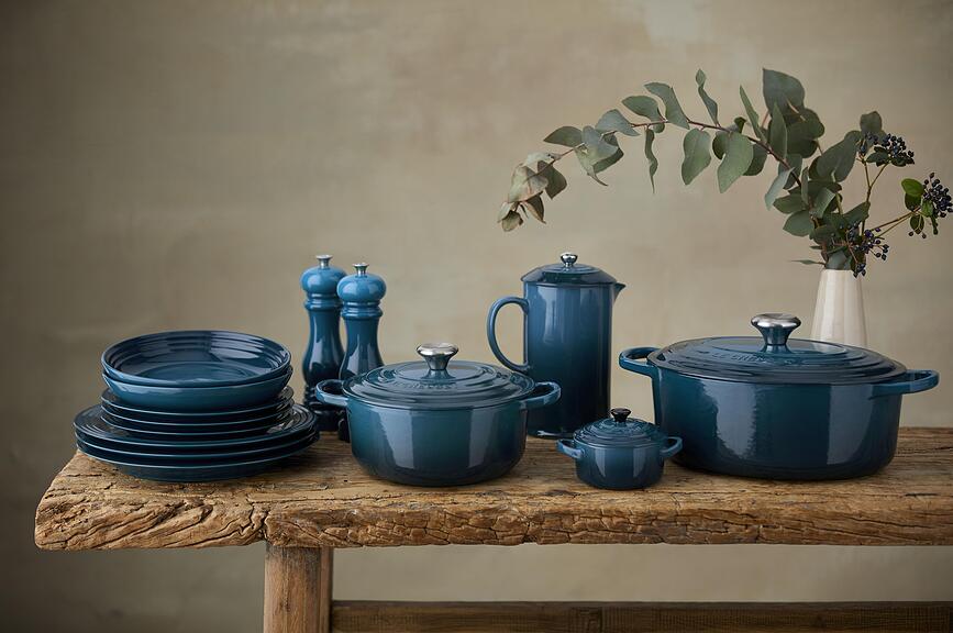 Cazuela Signature, 24 cm, azul claro