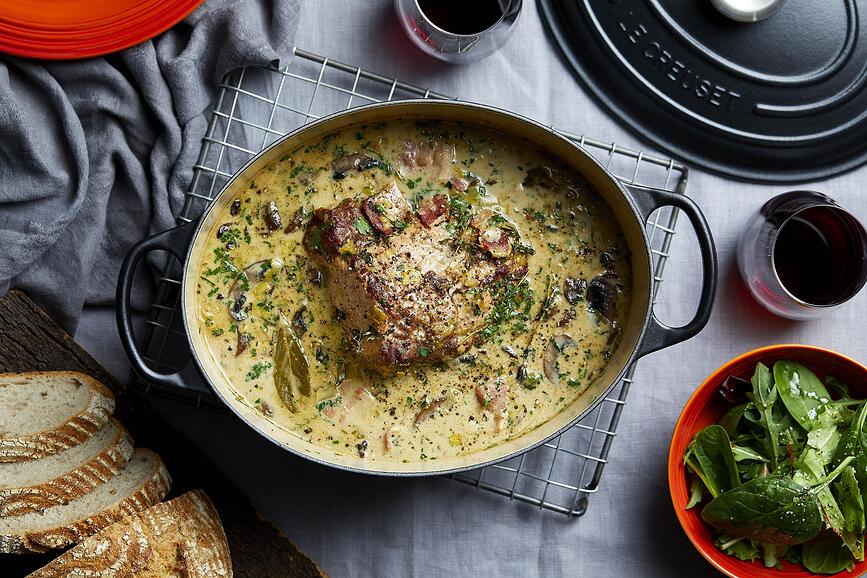 Rustidera ovalada Signature, 31 cm, burdeos