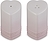 Salero y Pimentero Heart, rosa claro, Set de 2 piezas