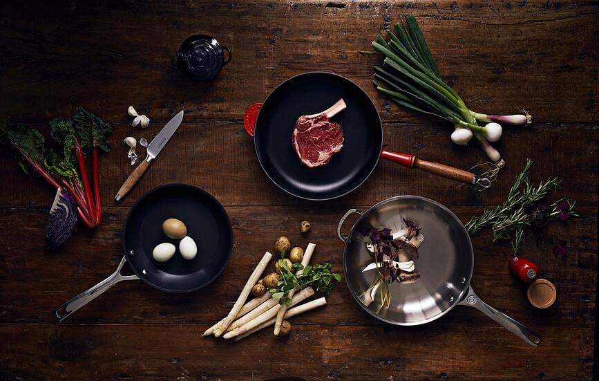 Sartén antiadherente de aluminio Le Creuset, 24 cm