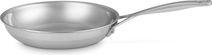 Sartén de acero inoxidable 3-ply, 20 cm, sin revestimiento