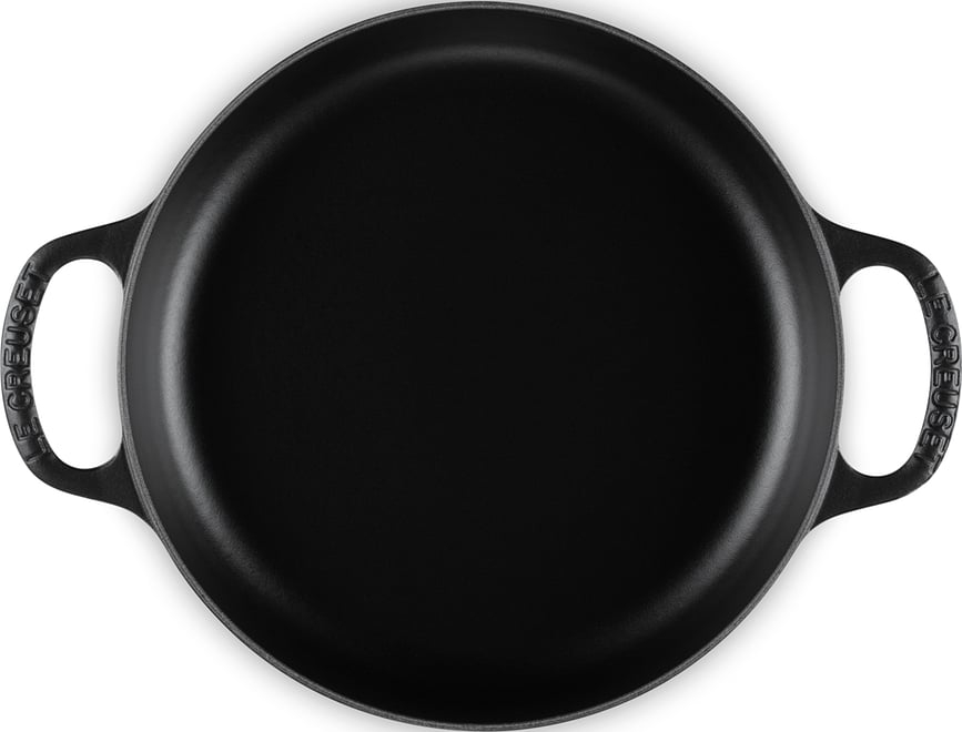 Sartén de hierro fundido Signature, 28 cm, negro mate