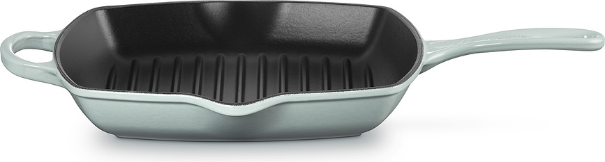 Sartén Grill cuadrada Signature, 26 cm, color sal marina