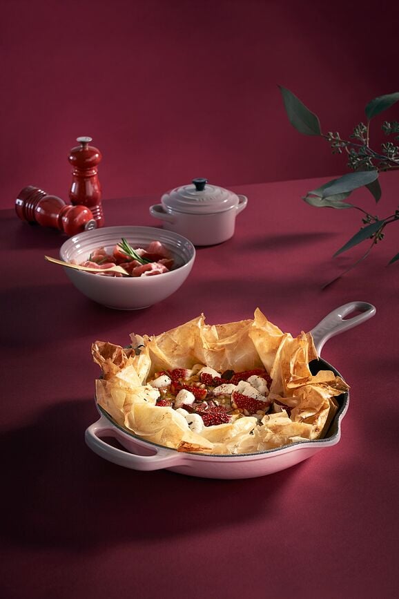 Sartén para freír y servir Signature, 23 cm, cereza