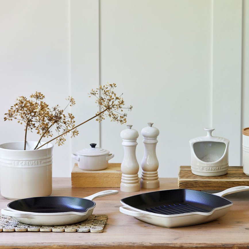 Sartén para freír y servir Signature, 30 cm, color cereza