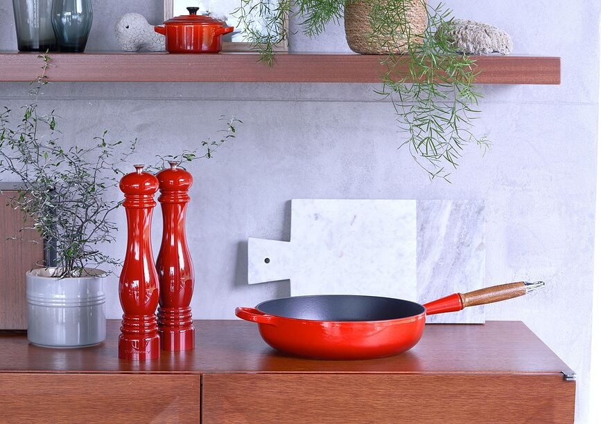 Sartén Sauté Signature, 28 cm, azul profundo