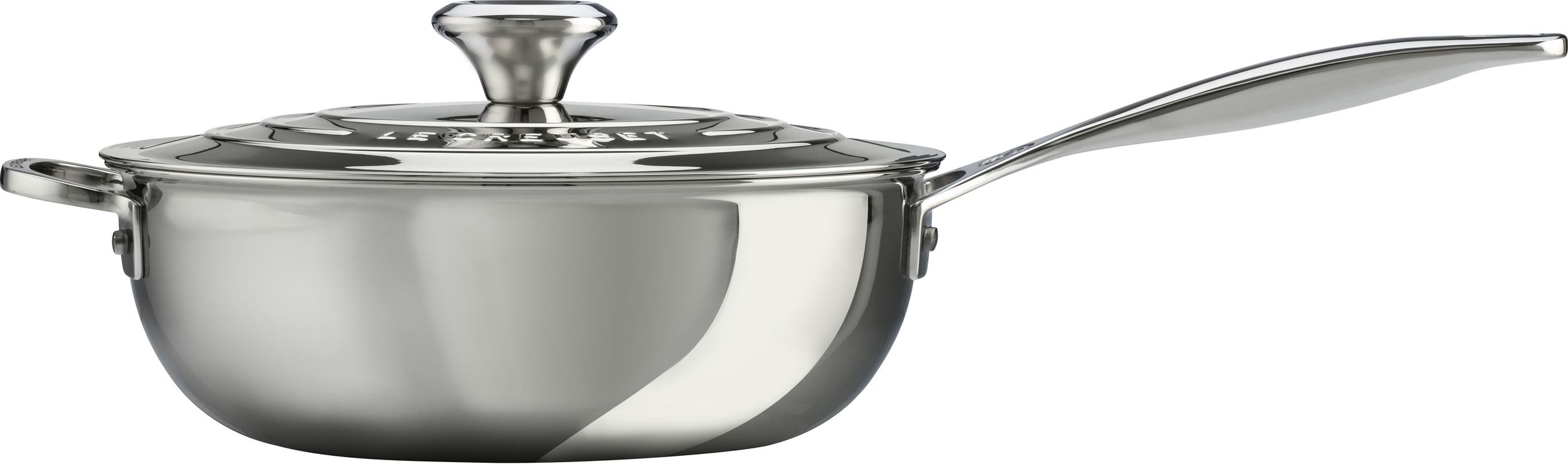 Le Creuset Signature Stainless Steel Stock Pot with Lid 24