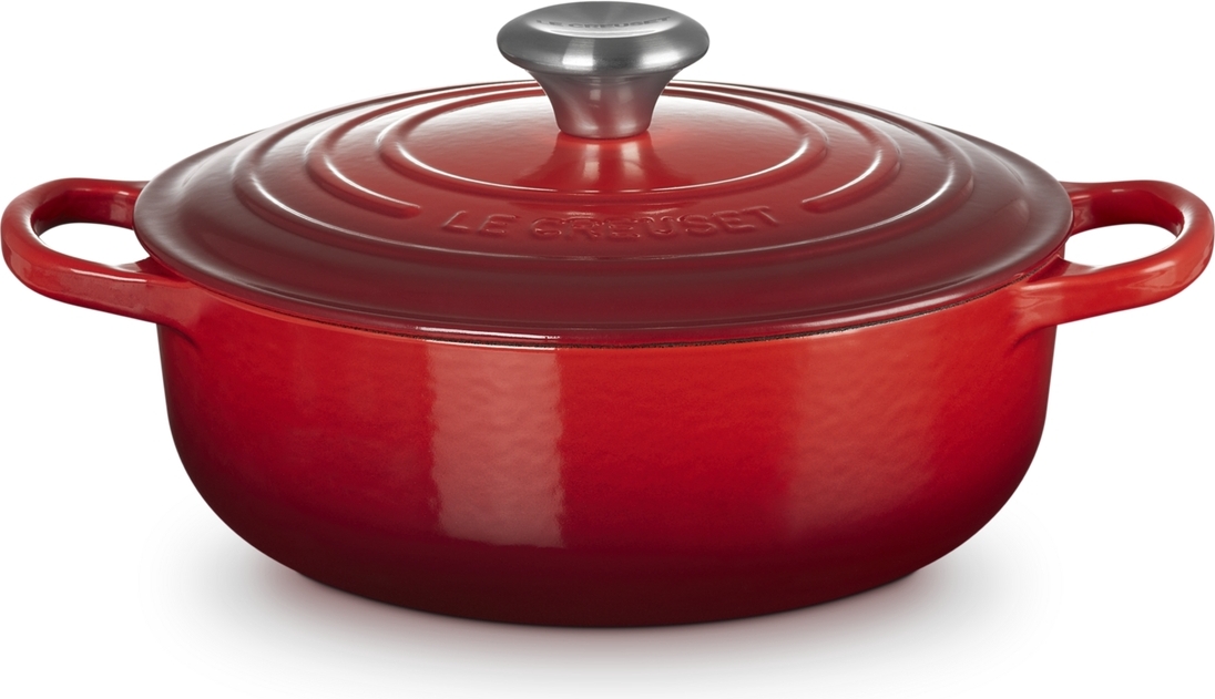 Saute Schmortopf 24 cm, kirschrot