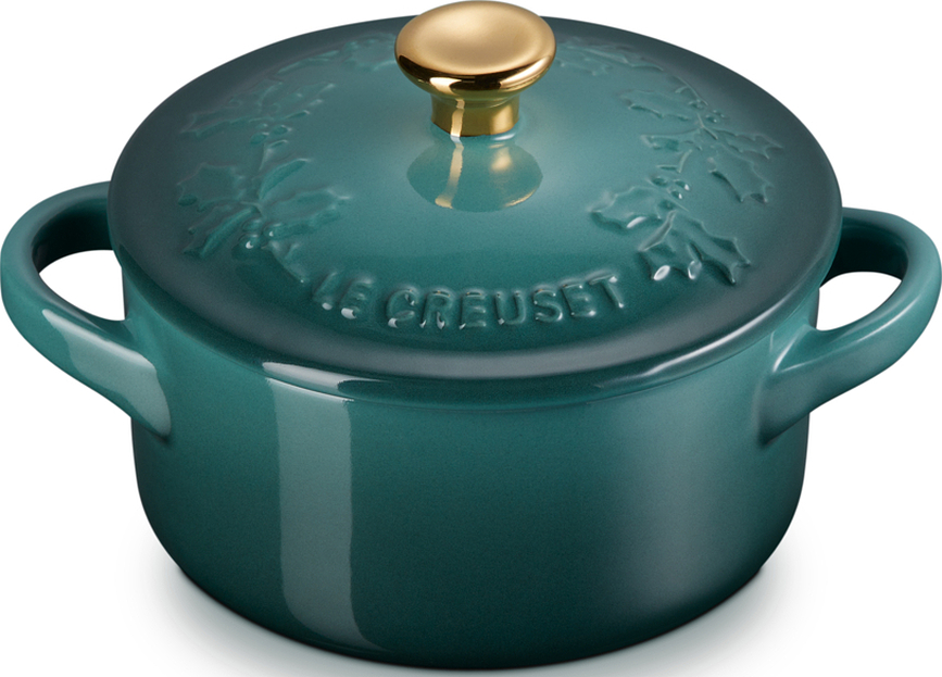 Schaaltje Mini Cocotte Holly 250 ml flessengroen