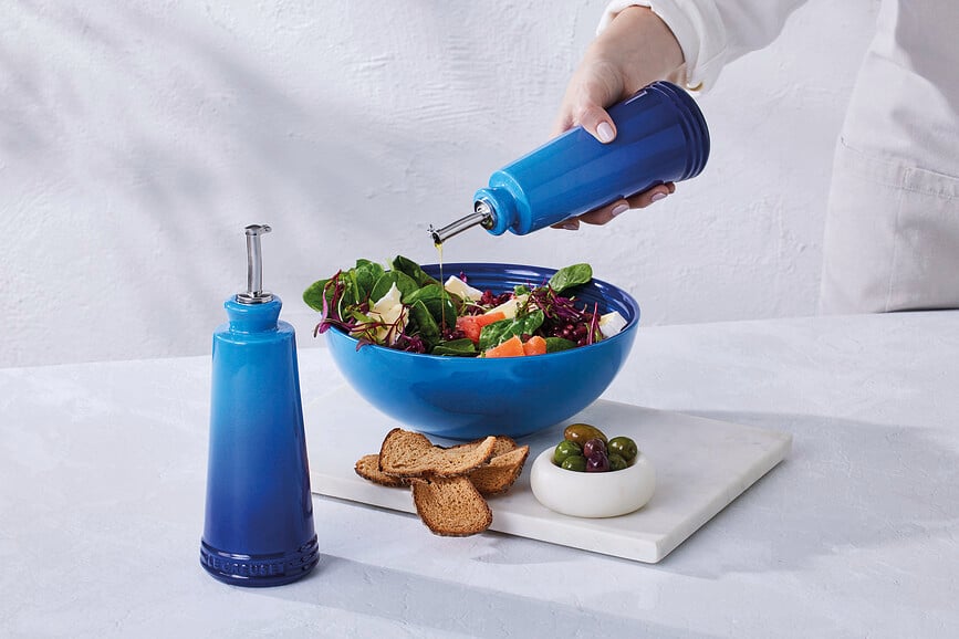 Juego de Aceitera y Vinagrera Signature, beige, 2 piezas