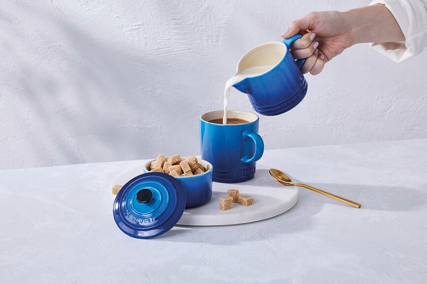 Juego de Cremera y Azucarero Signature, beige, Set de 2 piezas