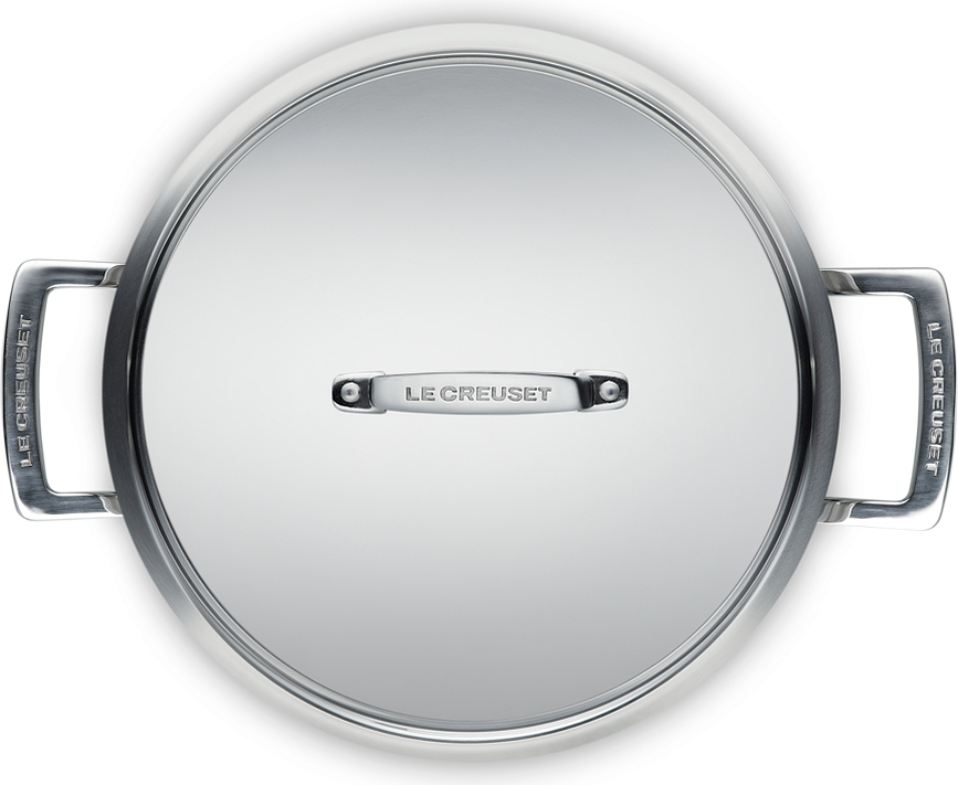 Σετ Μαγειρικών Σκευών Τριπλής Στρώσης, Κατσαρόλα, Κατσαρολάκι, Τηγάνι, Σετ 3 τεμαχίων