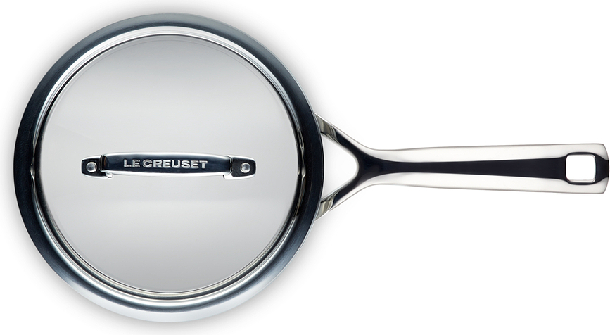 Σετ Μαγειρικών Σκευών Τριπλής Στρώσης, Κατσαρόλα, Κατσαρολάκι, Τηγάνι, Σετ 3 τεμαχίων