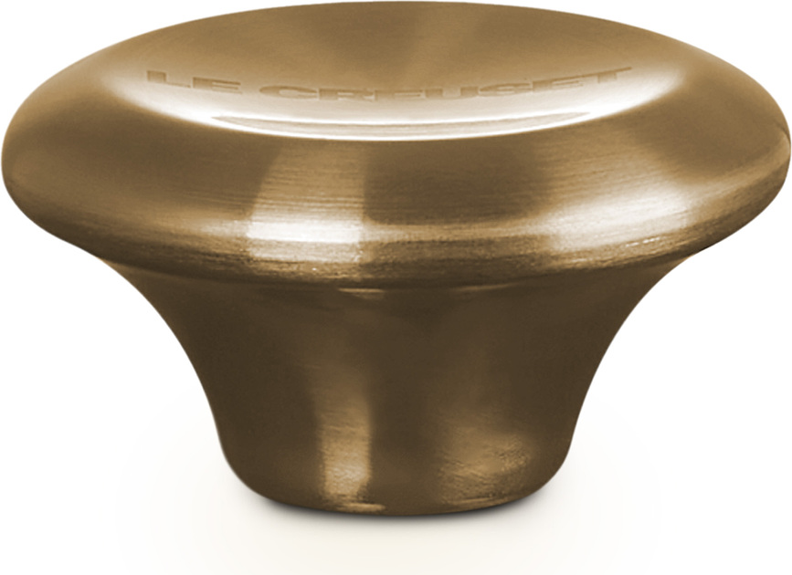 Signature Bouton de Couvercle 4,7 cm, doré