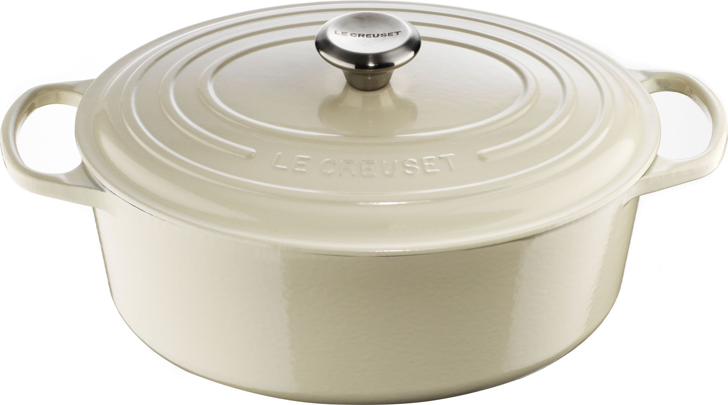 Signature Bräter 29 cm oval beige