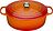 Signature Bräter 35 cm oval Feuriges Orange