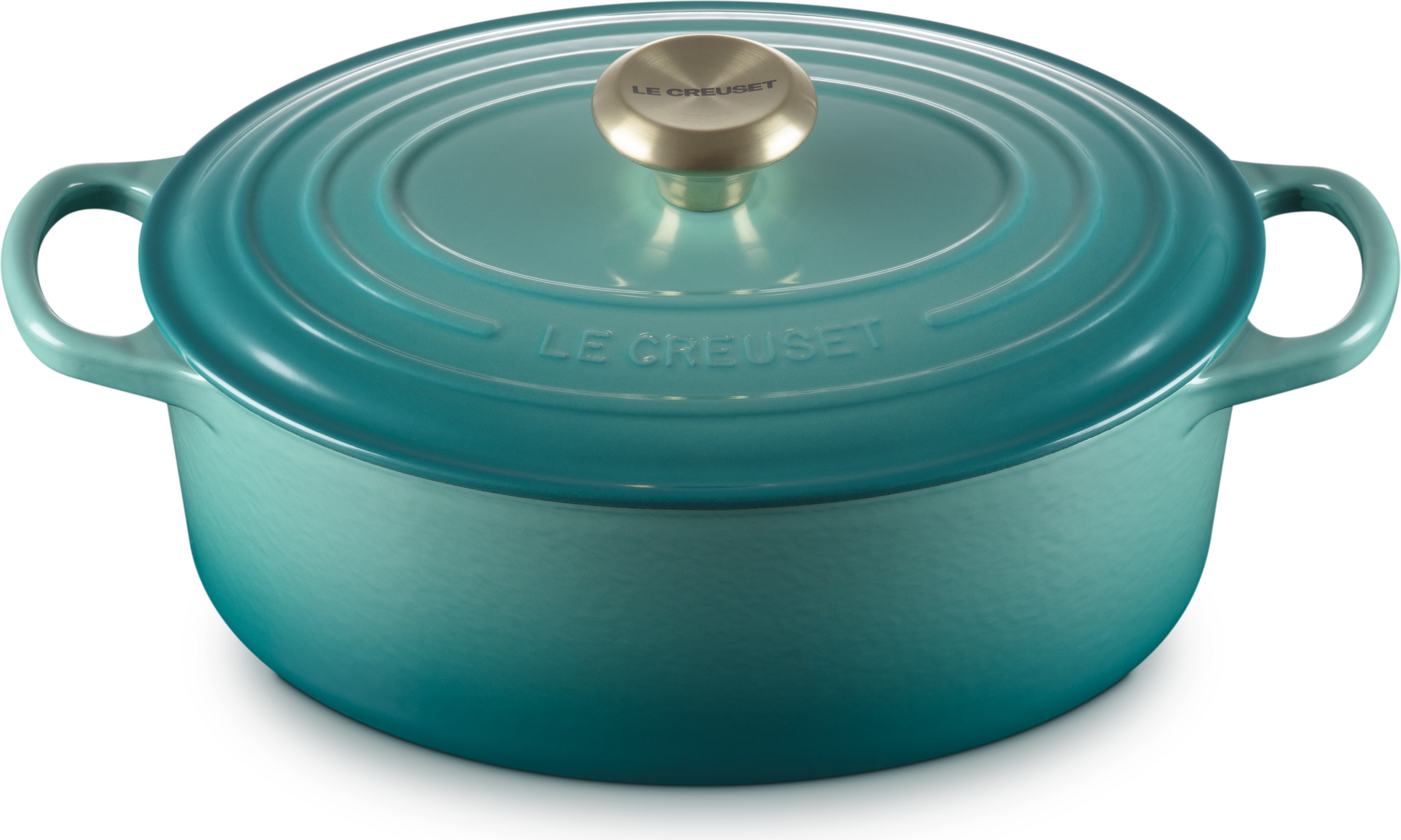 Signature Bräter oval 27 cm, bleu riviera