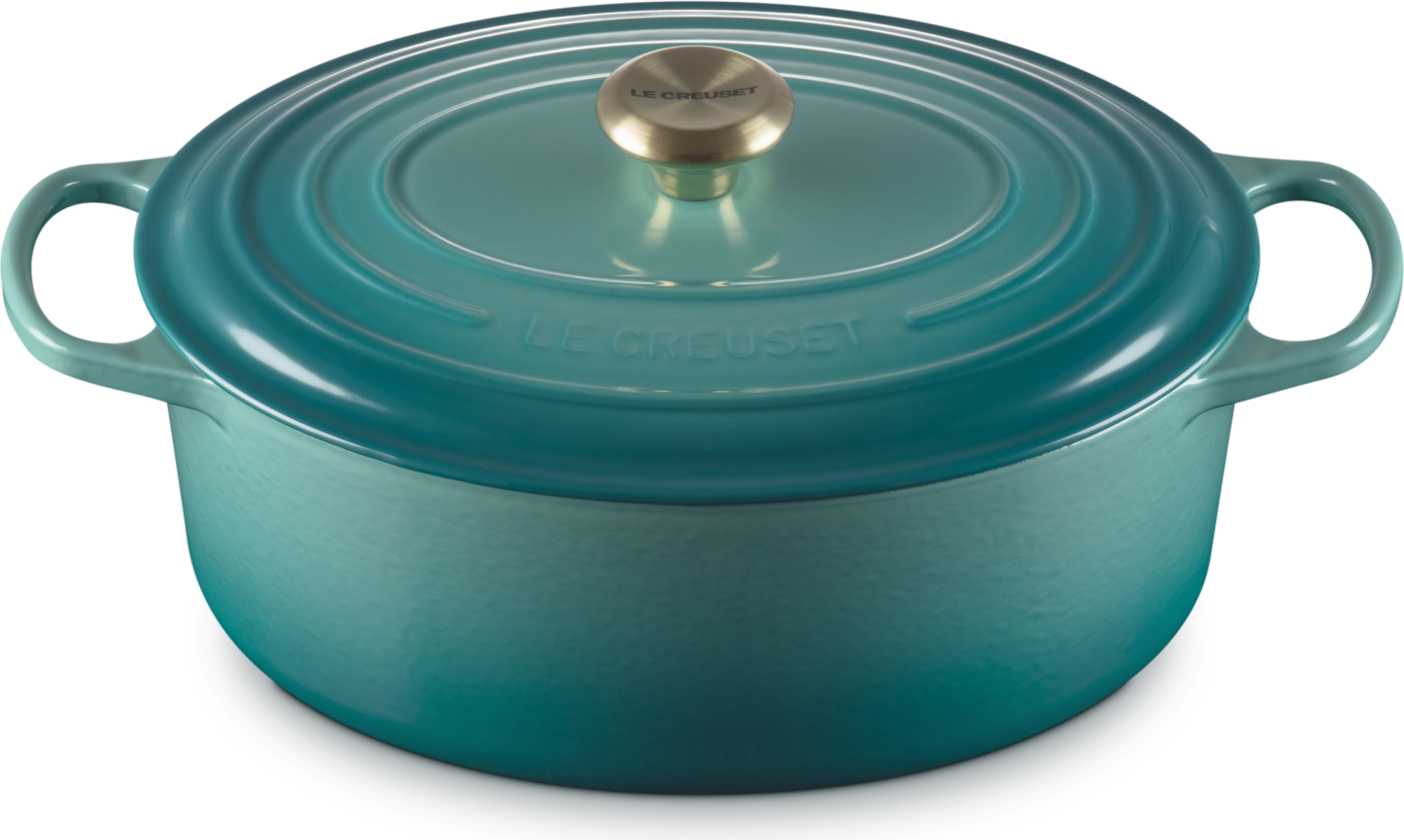 Signature Bräter oval 31 cm, Bleu Riviera