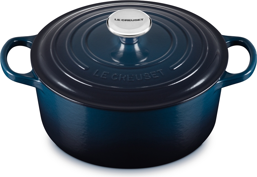 Signature Cocotte 24 cm, bleu marine