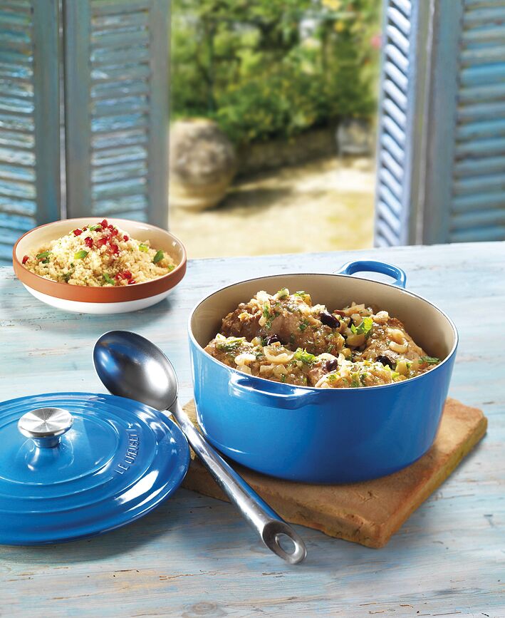 Signature Cocotte 26 cm, bleu intense