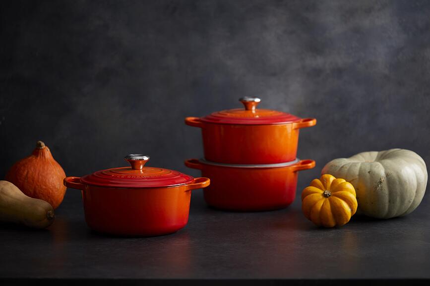 Signature Cocotte 26 cm, bleu intense