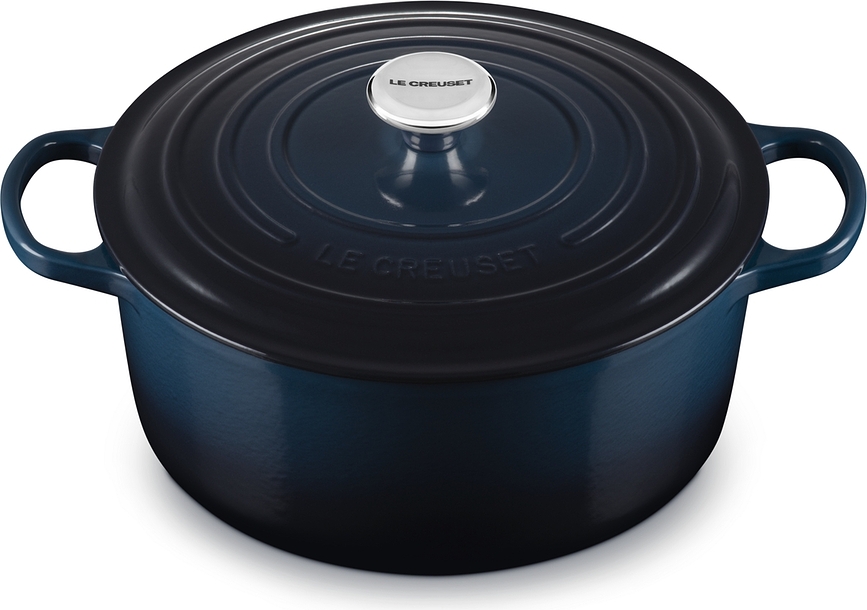Signature Cocotte 28 cm, bleu marine