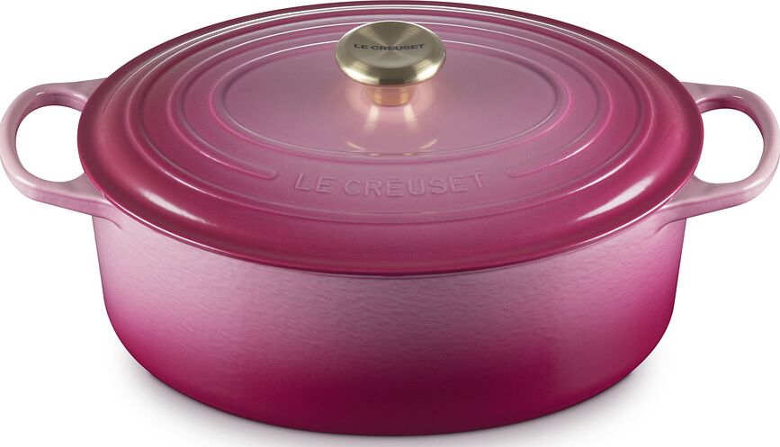Signature Cocotte ovale, 31 cm, myrtille
