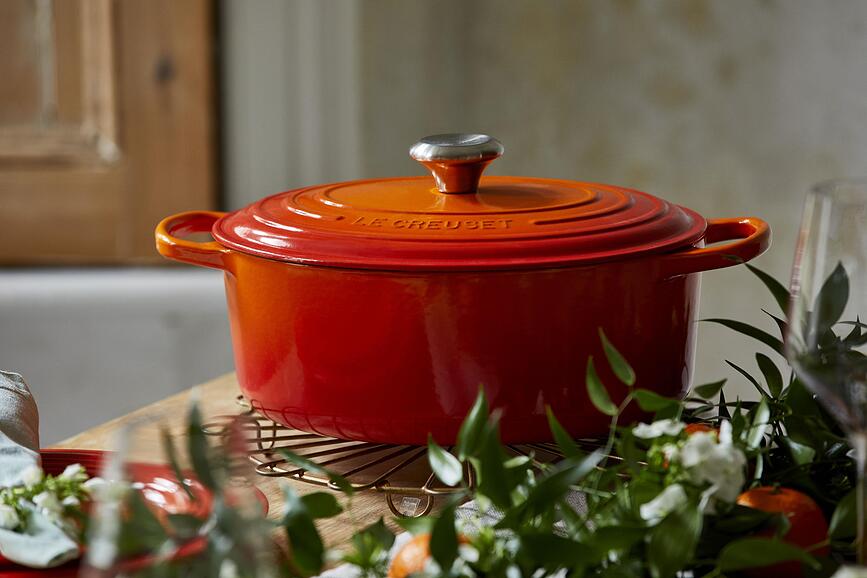 Signature Rôtissoire ovale, 31 cm, bourgogne