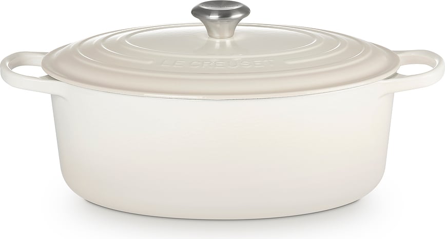 Signature Cocotte ovale, 33 cm, sel marin