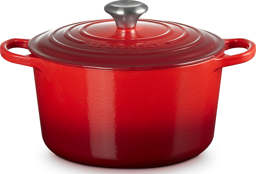 Signature Cocotte profonde, 24 cm, cerise