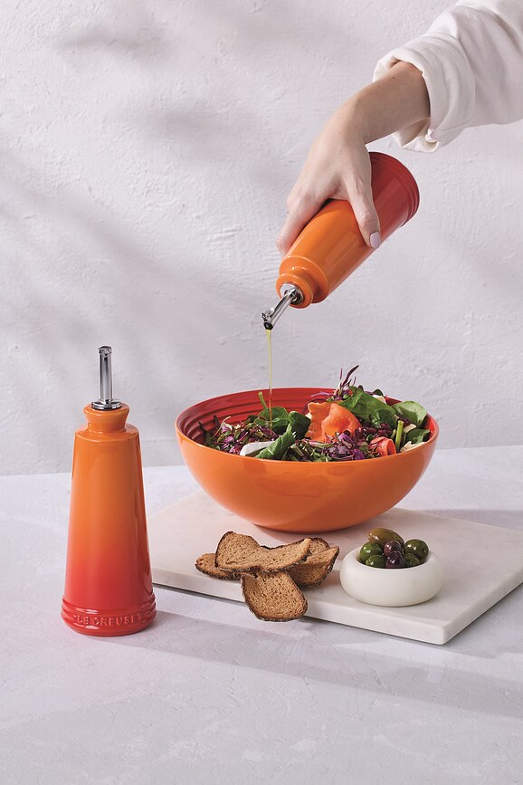 Signature Distributeurs d'Huile et de Vinaigre, beiges, Lot de 2