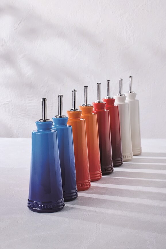 Signature Distributeurs d'Huile et de Vinaigre, beiges, Lot de 2