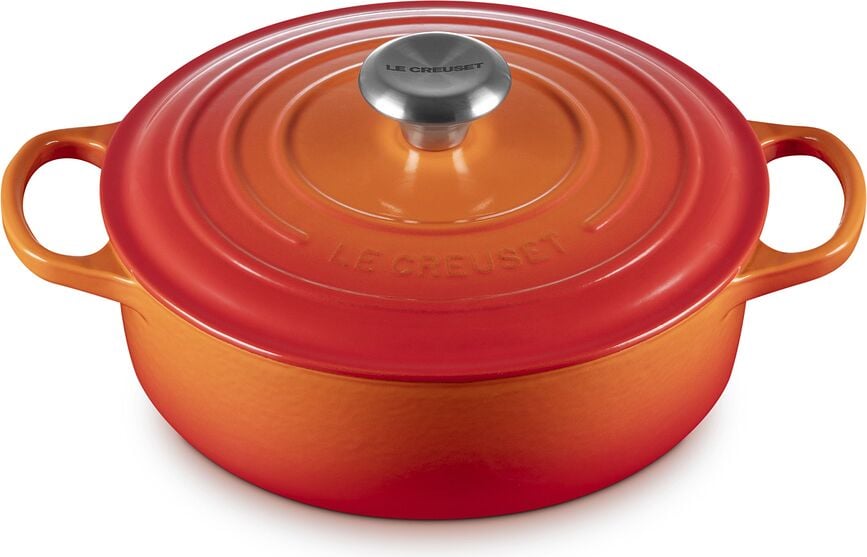 Signature Faitout 24 cm, orange volcanique