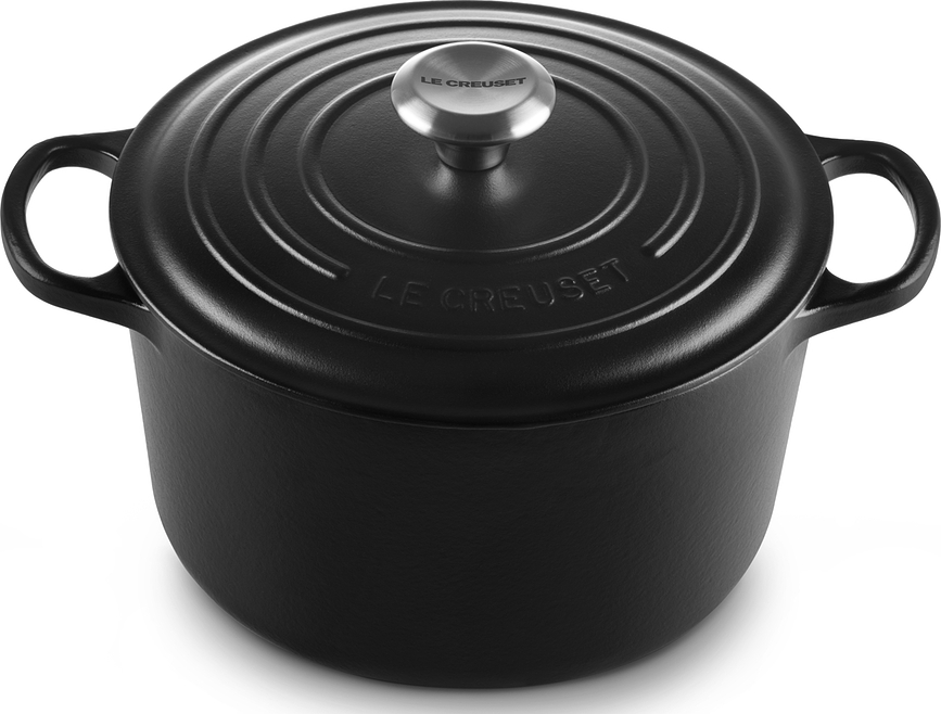 Signature Cocotte profonde, 24 cm, bleu canard