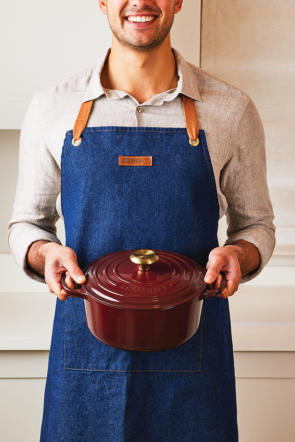 Signature Cocotte profonde, 24 cm, bleu canard