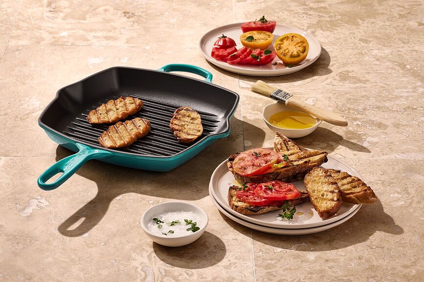 Signature Grillpanna fyrkantig 26 cm, svart