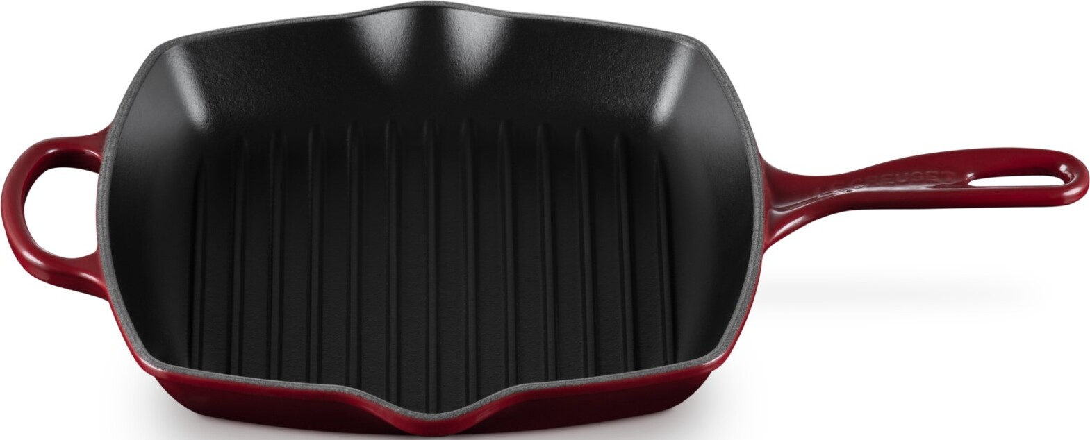 Signature Grillpfanne 26 cm quadratisch burgunderrot