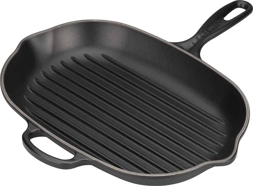 Signature Grillpfanne 32 cm oval schwarz