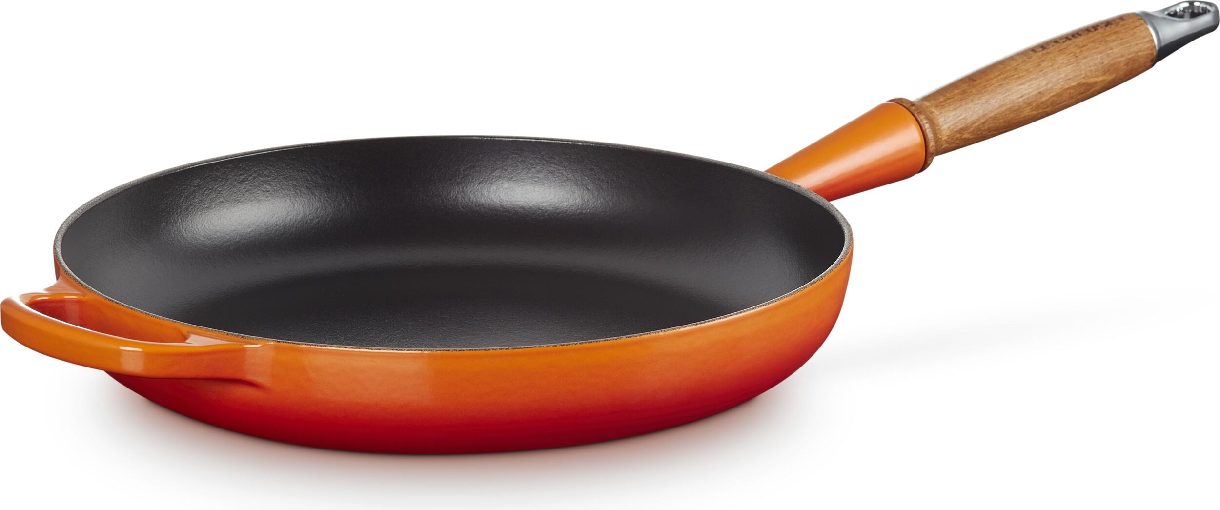 Le Creuset Cast Iron Frying Pan 28 Orange