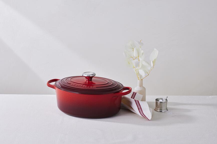 Signature Pekač ovalni 31 cm bordo