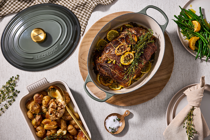 Signature Pekač ovalni 31 cm bordo