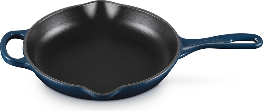 Signature Poêle à frire et de service, 23 cm, bleu marine