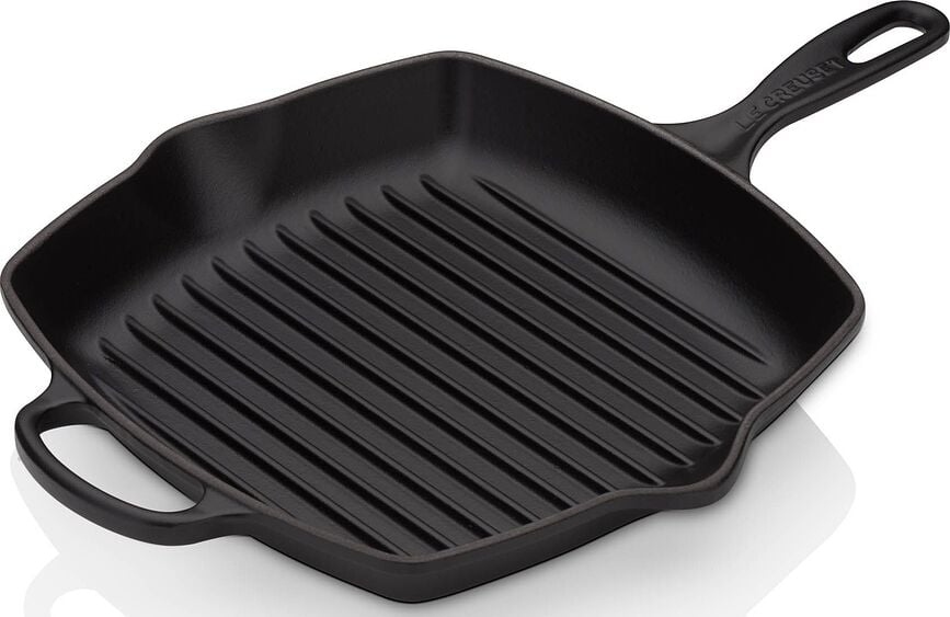 Signature Poêle Grill carrée, 26 cm, noire