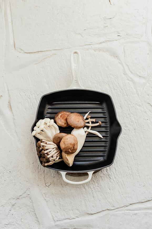 Signature Poêle Grill carrée, 26 cm, cerise